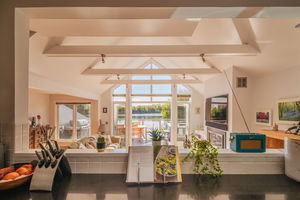 Kitchen to lake view- click for photo gallery